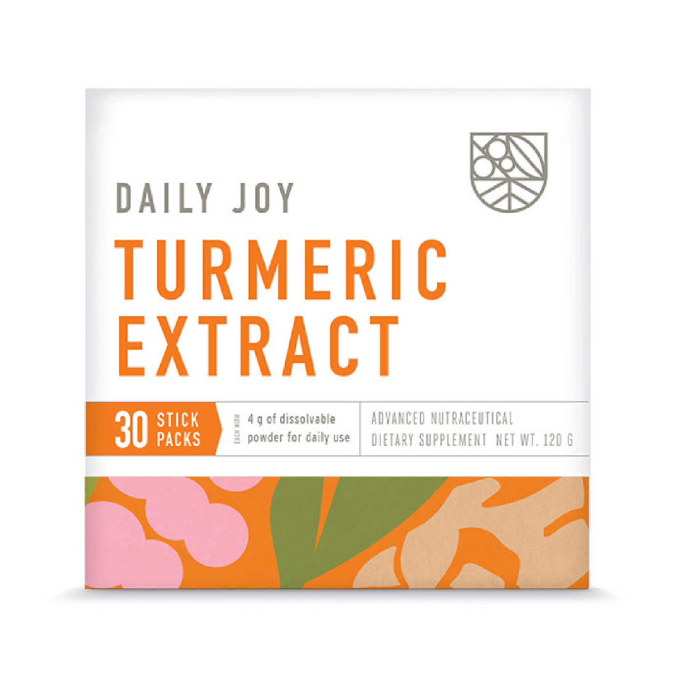 turmeric extract box front